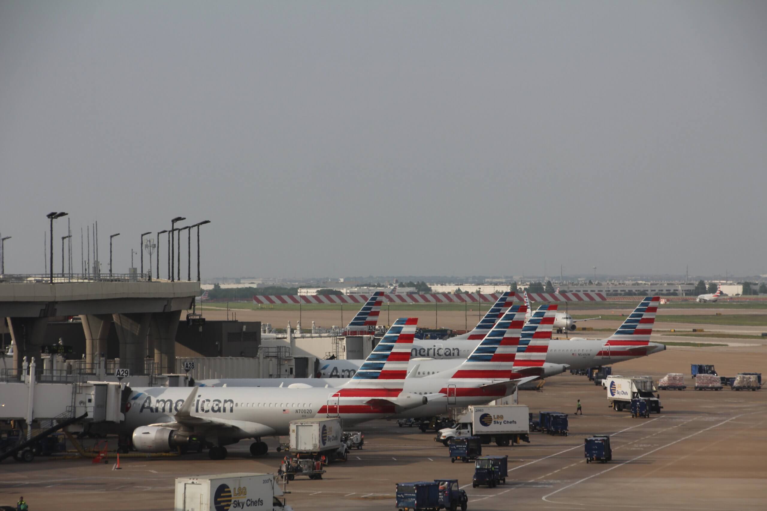 American Airlines' største netværkslufthavn i USA er Dallas Fort Worth Airport i Texas. Foto: Henrik Lange